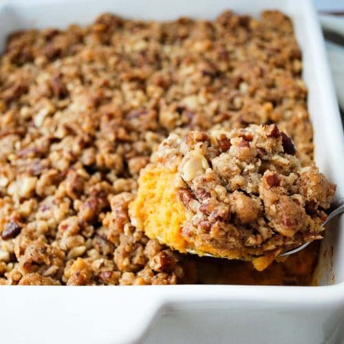 Gluten-Free Sweet Potato Casserole - Amee's Savory Dish