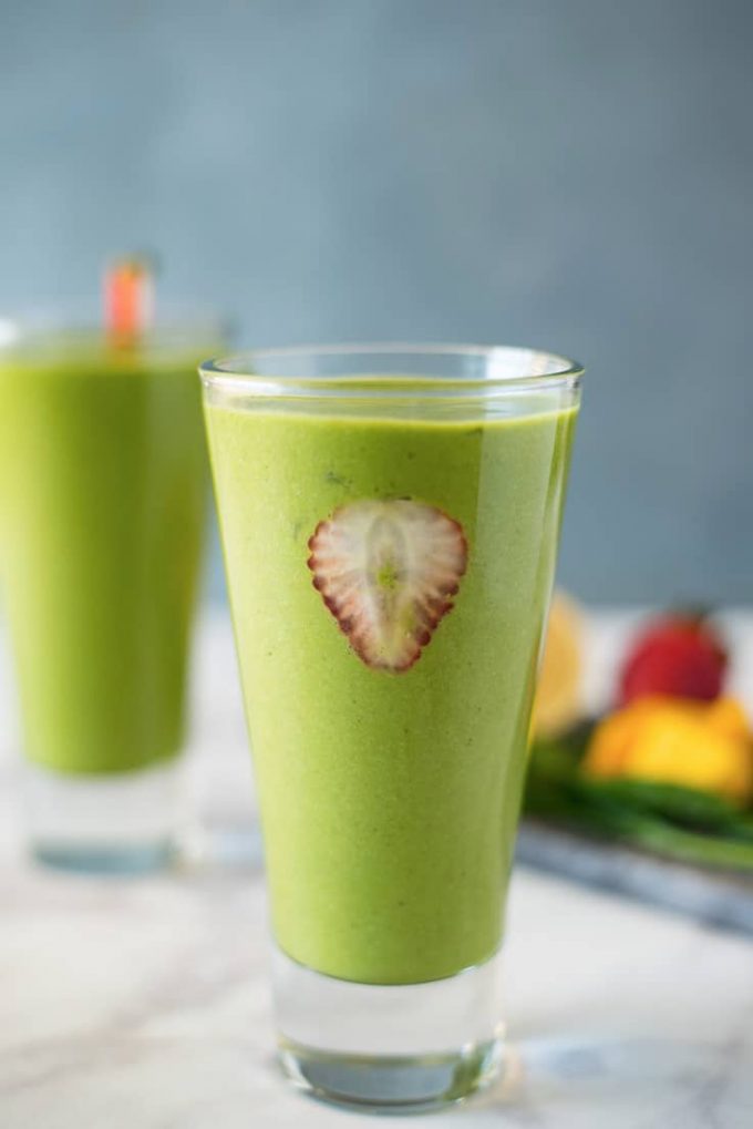 Detox Green Smoothie from Culinary Ginger