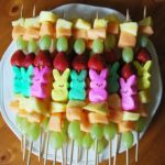 Peep Fruit Kabobs