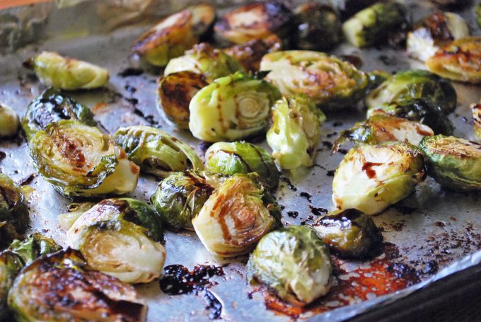 Bacon Fat Roasted Brussels Sprouts recipe