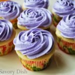 Lavender earl grey tea is the shining star of this easy homemade cupcakes recipe!