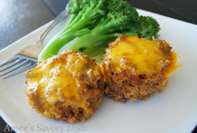 barbecue mini meatloaves