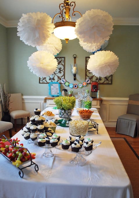 These fun and easy baby shower ideas will help you throw an amazing little man baby shower 