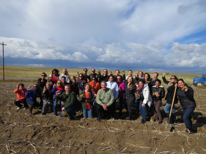 Group Picture at Farm