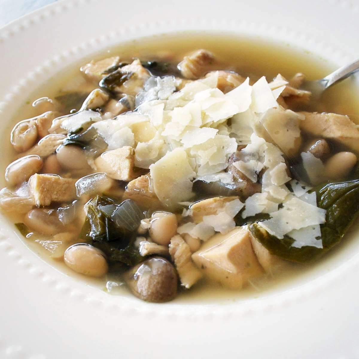 Slow Cooker White Bean Soup with Chicken Amee's Savory Dish