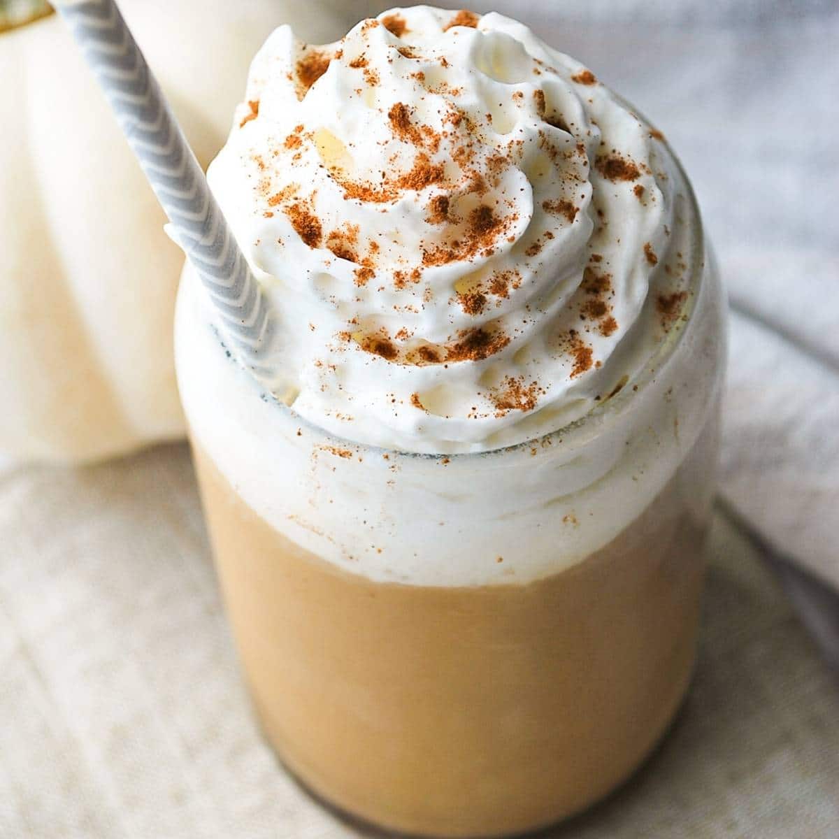 Iced Pumpkin Spice Latte Recipe- Amee's Savory Dish