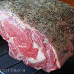 Standing Rib Roast - an impressive roast beef dinner reccipe