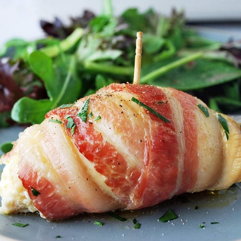 Tex-Mex Bacon-Wrapped Stuffed Chicken