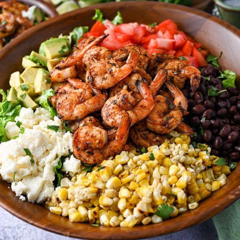 Grilled Mexican Shrimp Salad
