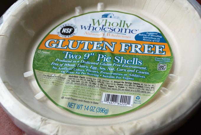 Wholly Wholesome gluten-free pie crusts