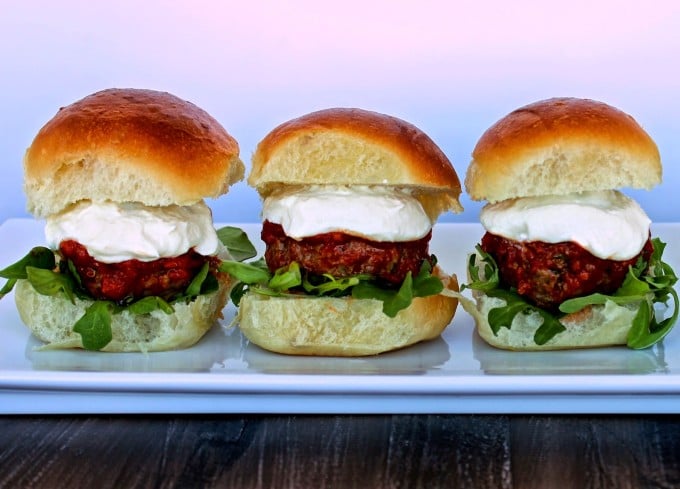 Little Italy Meatball Sliders