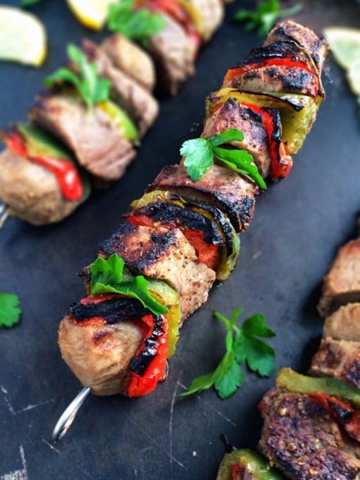 Souvlaki Beef Kabobs