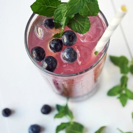 Blueberry Lavender Mojito- Amee's Savory Dish