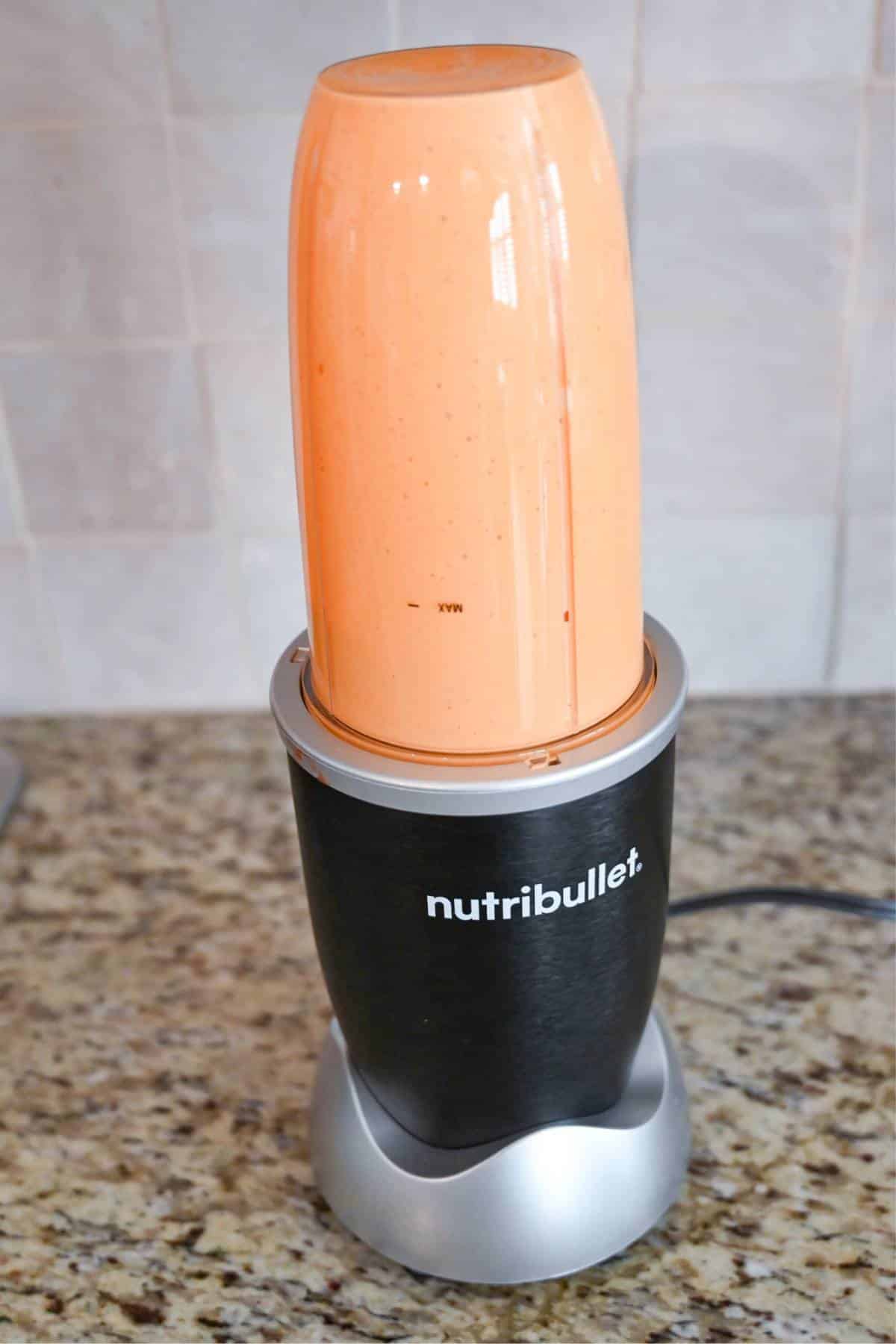 chipotle crema made in a bullet blender