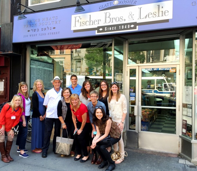 group photo at Fischer Bros