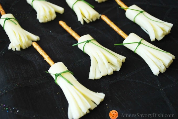 Cheesy Witch brooms