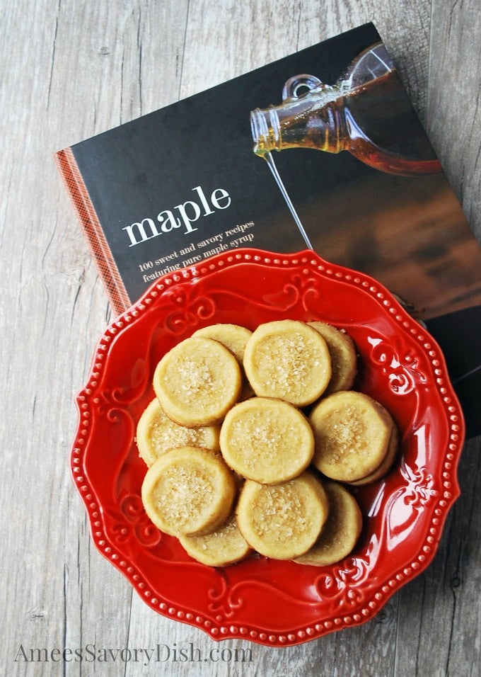 Maple Shortbread Cookies from the Maple Cookbook