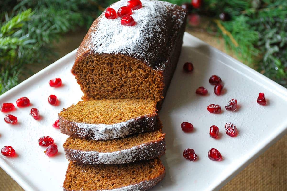 Mini Holiday Gingerbread Loaves - Crumb: A Food Blog