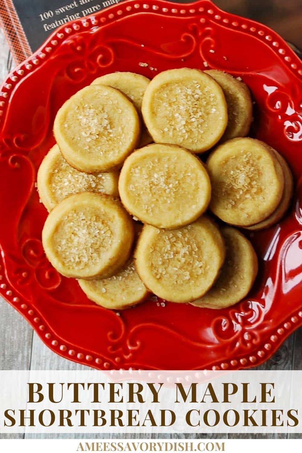 This easy recipe results in melt-in-your-mouth, delicious shortbread cookies infused with a rich maple flavor. via @Ameessavorydish