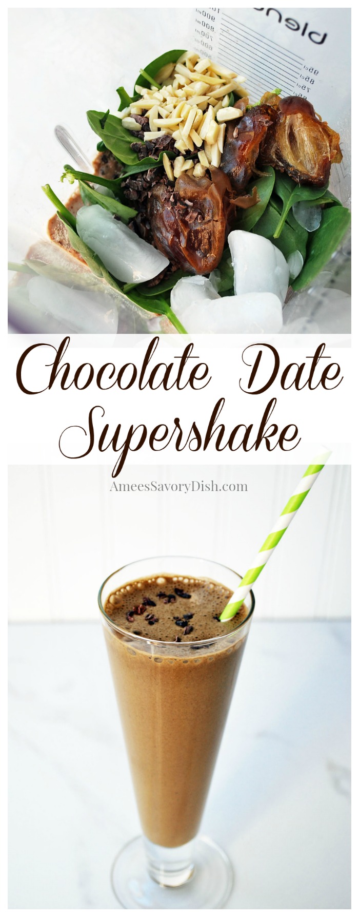 Chocolate Date Supershake 
