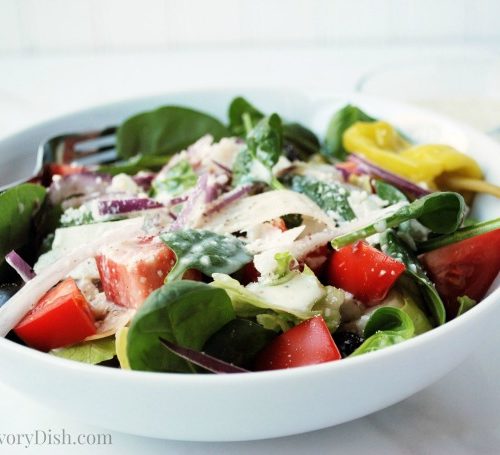 Healthier Copycat Olive Garden Salad Amee S Savory Dish