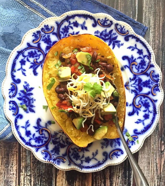 Spaghetti Squash Tacos