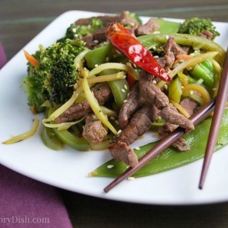 delicious steak stir fry