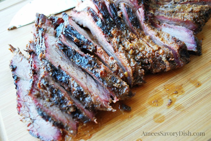 smoked beef brisket