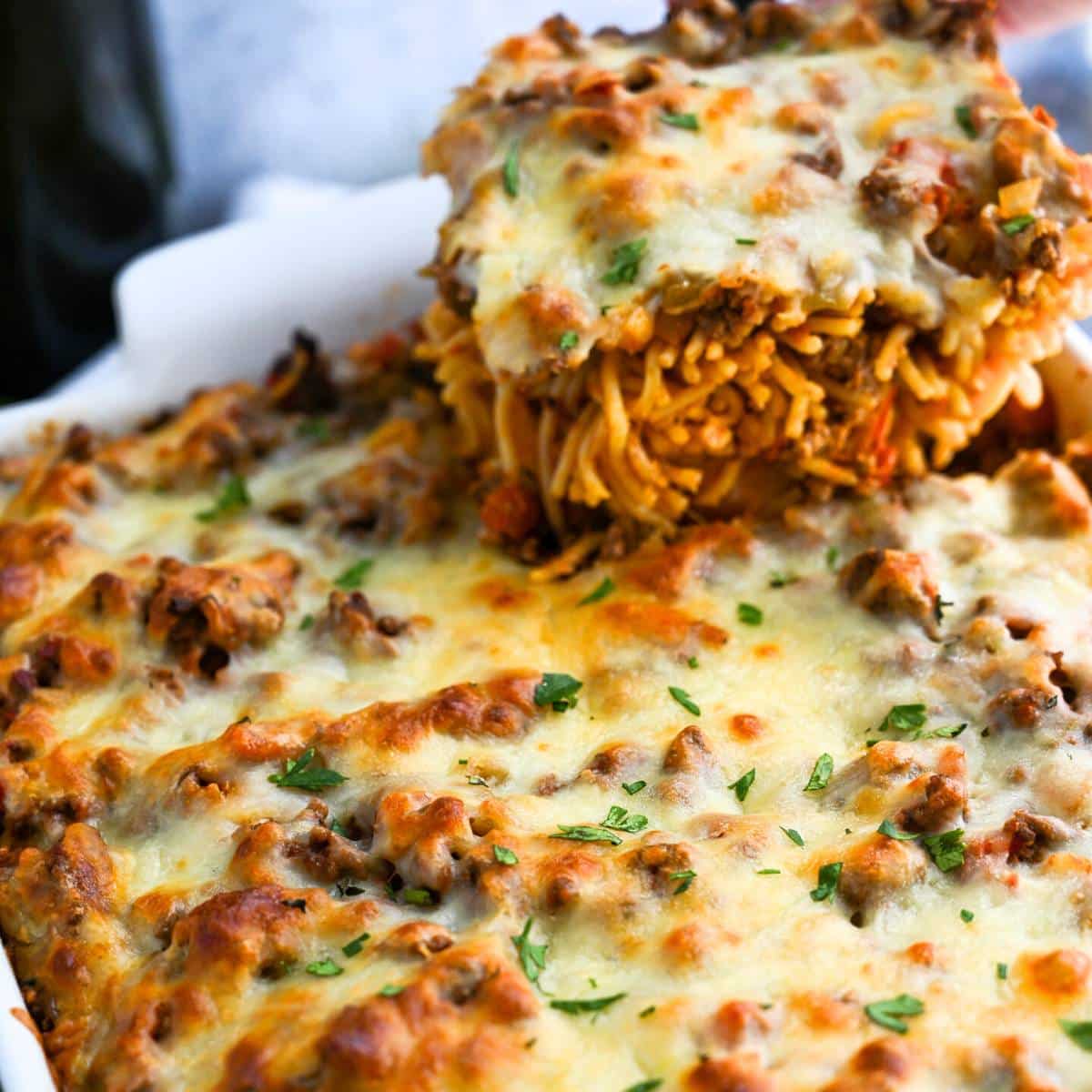 Baked Spaghetti Casserole