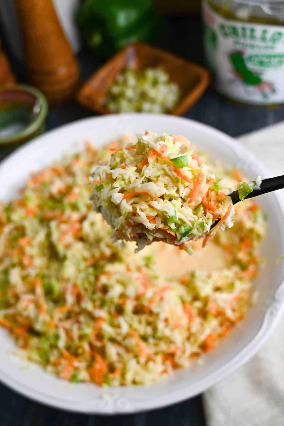 red wine vinegar coleslaw dressing Vinegar Coleslaw Recipe