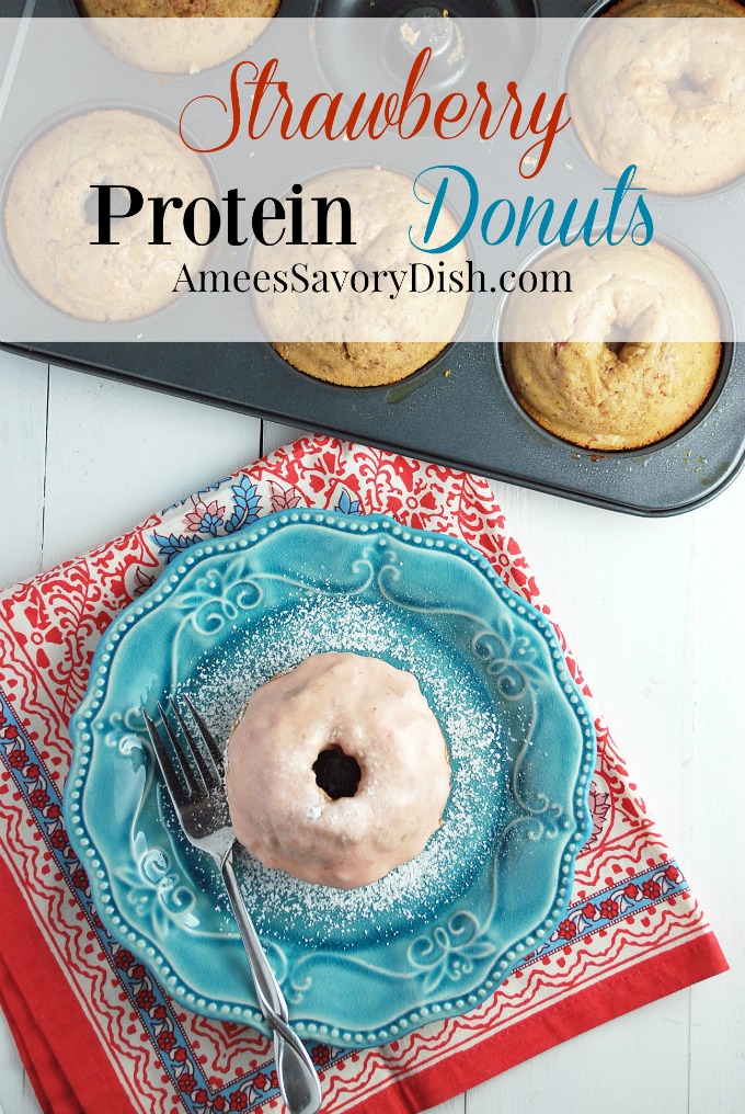strawberry protein donuts gluten free