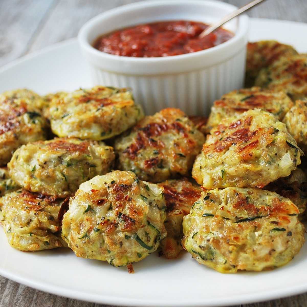 KidFriendly Zucchini Tots Recipe Amee's Savory Dish