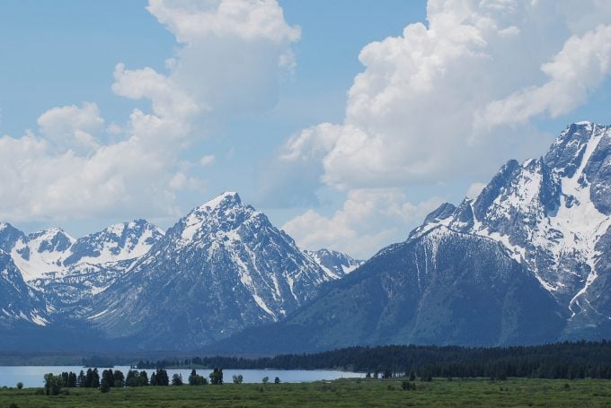 The Grand Teton range