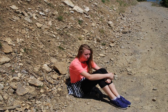 Lauren on Mt. Rendevoux