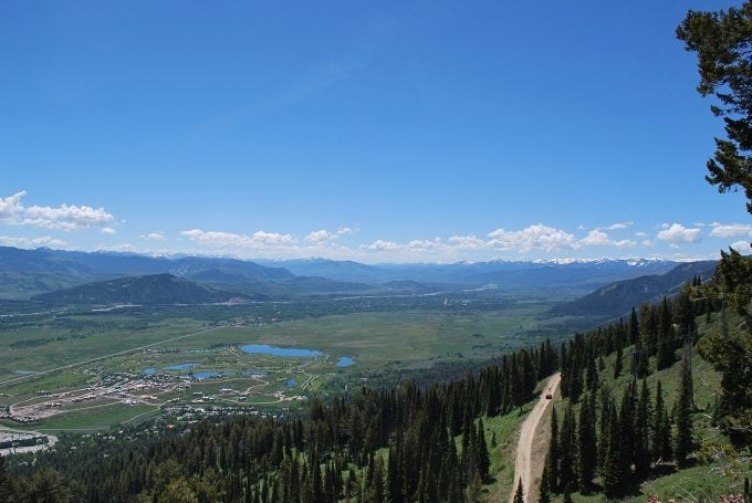 Jackson Hole valley