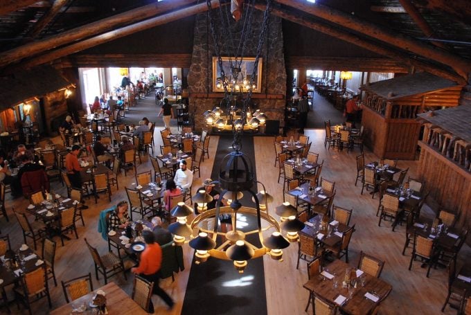 Old Faithful Inn dining