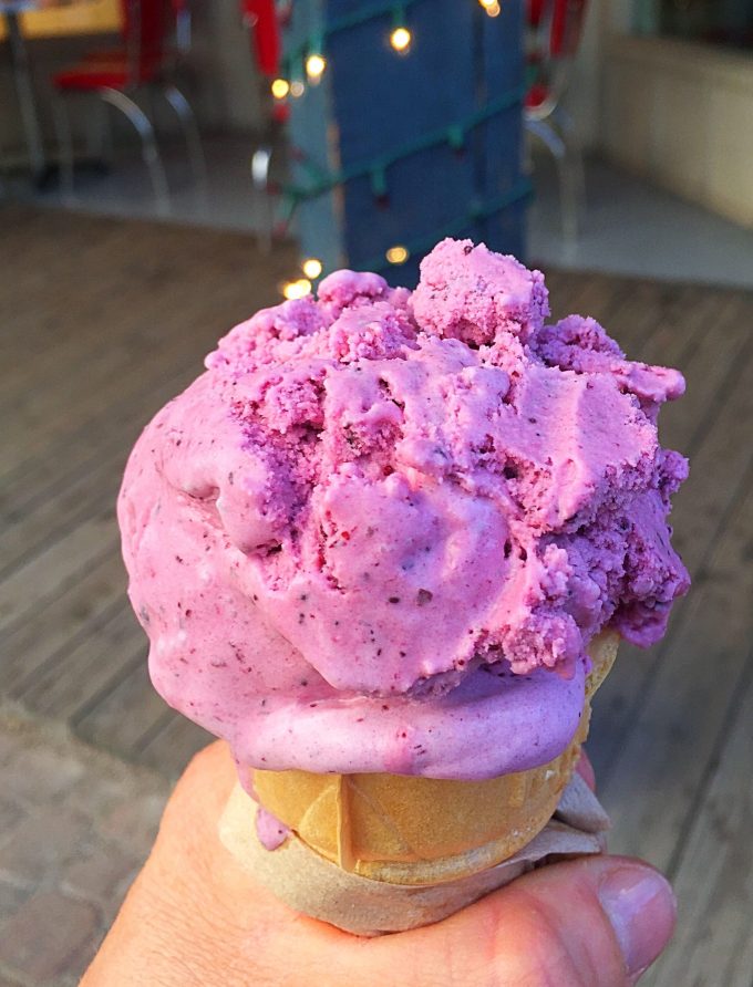 Huckleberry Ice Cream