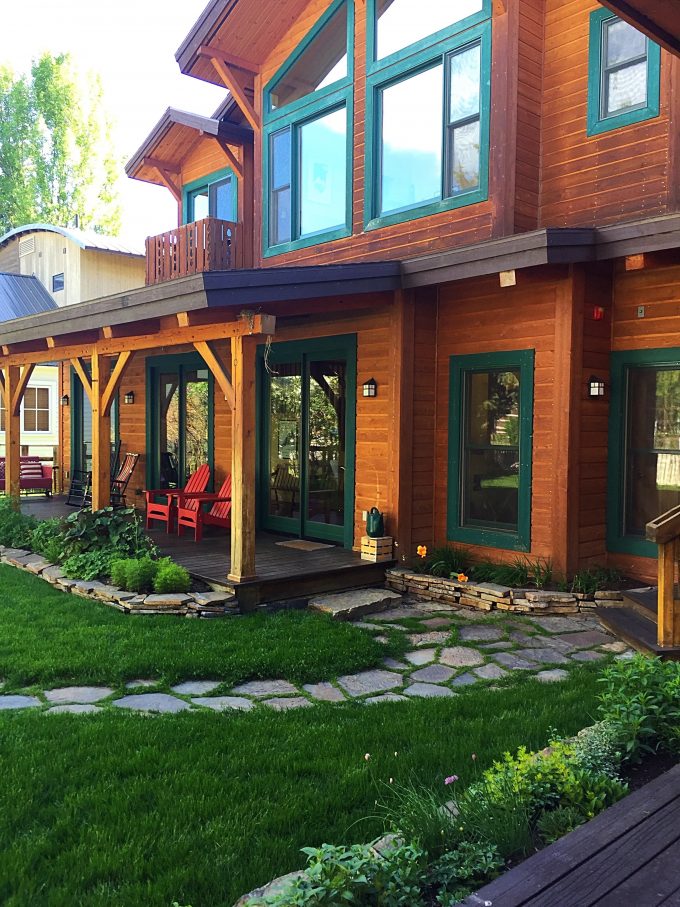 The front of the Alpine House in Jackson, WY