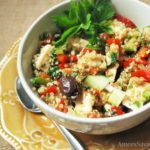 Mediterranean Quinoa Chicken Salad