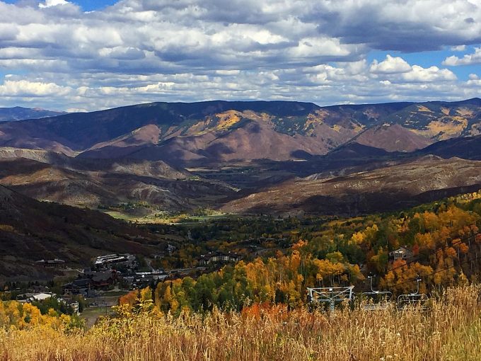 View from Lynn Britt Cabin