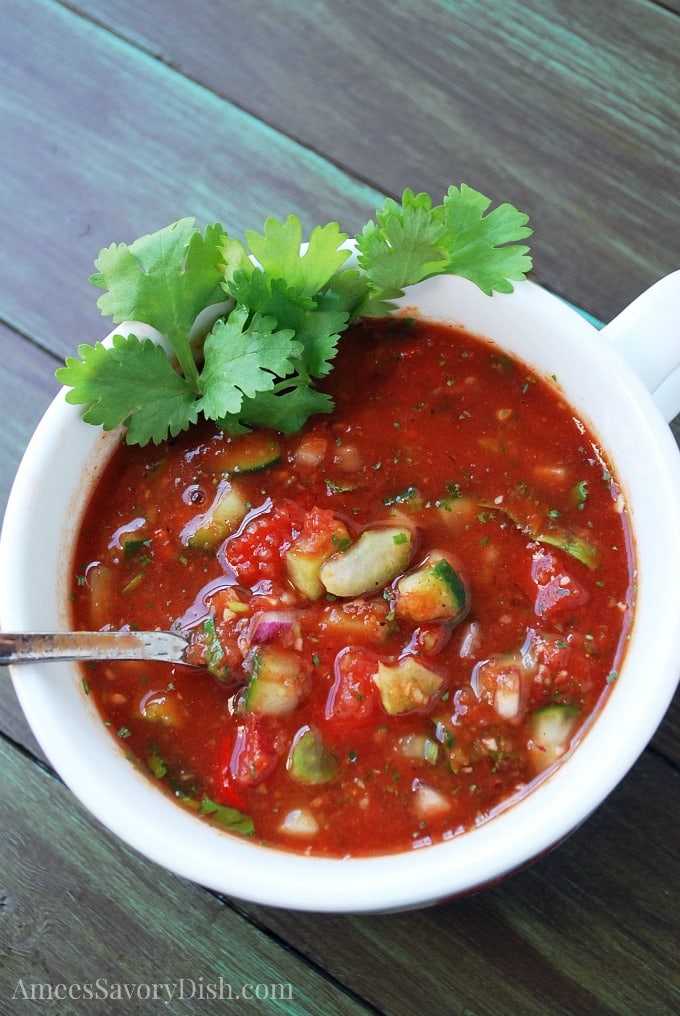 Spicy Gazpacho soup