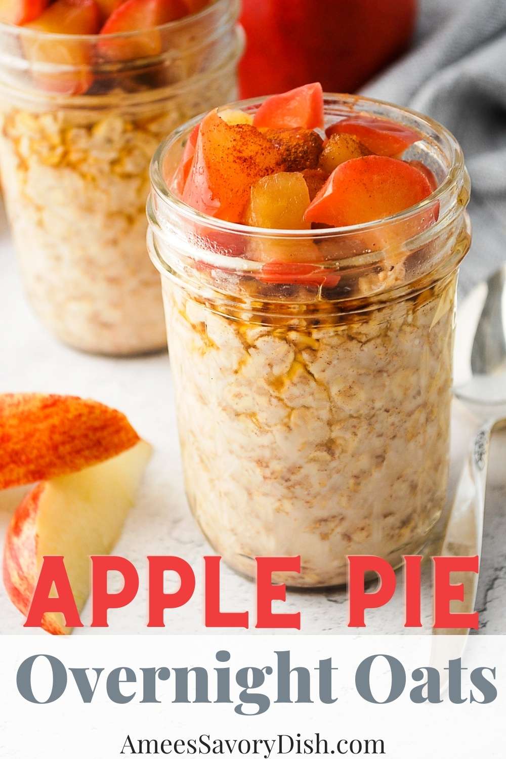 Overnight Oatmeal Jars, 3 ways - Family Food on the Table