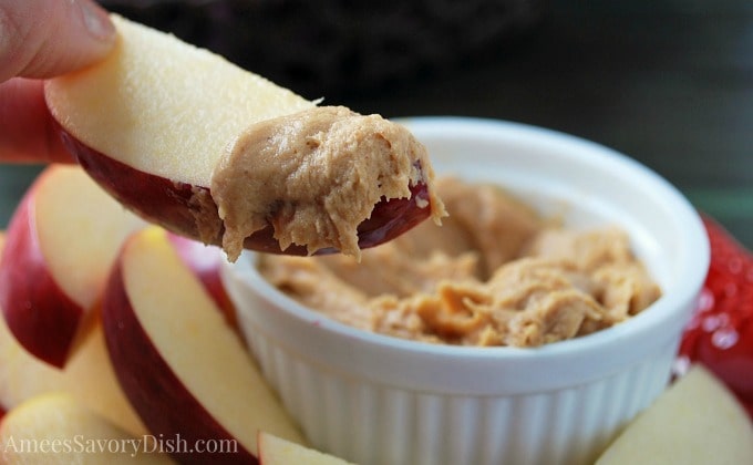 Healthier Peanut Butter Dip