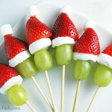 DIY Grinch Strawberries - Big Family Blessings