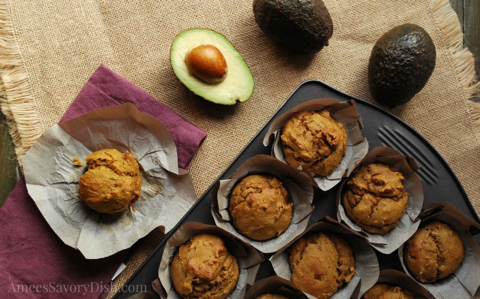 Tasty Avocado Pumpkin Muffins 