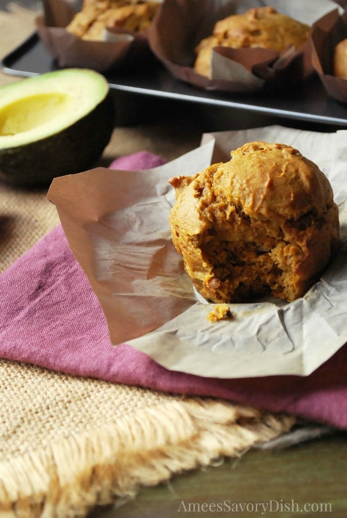 Delicious Avocado Pumpkin Muffins 