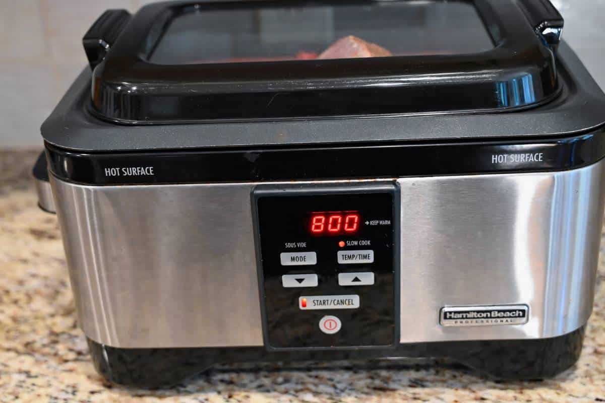 slow cooker programmed for 8 hours