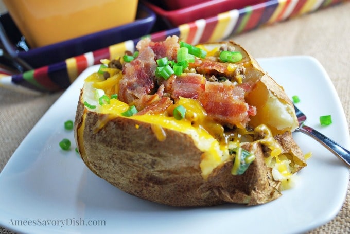 Protein Packed Baked Potato Bar recipe