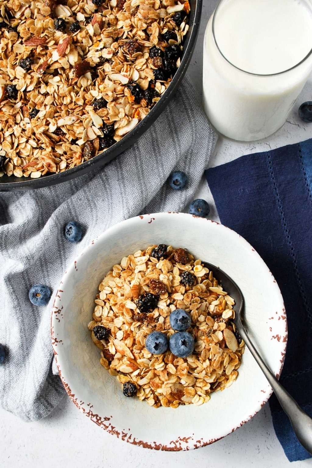 Easy Stovetop Blueberry Granola Amee's Savory Dish