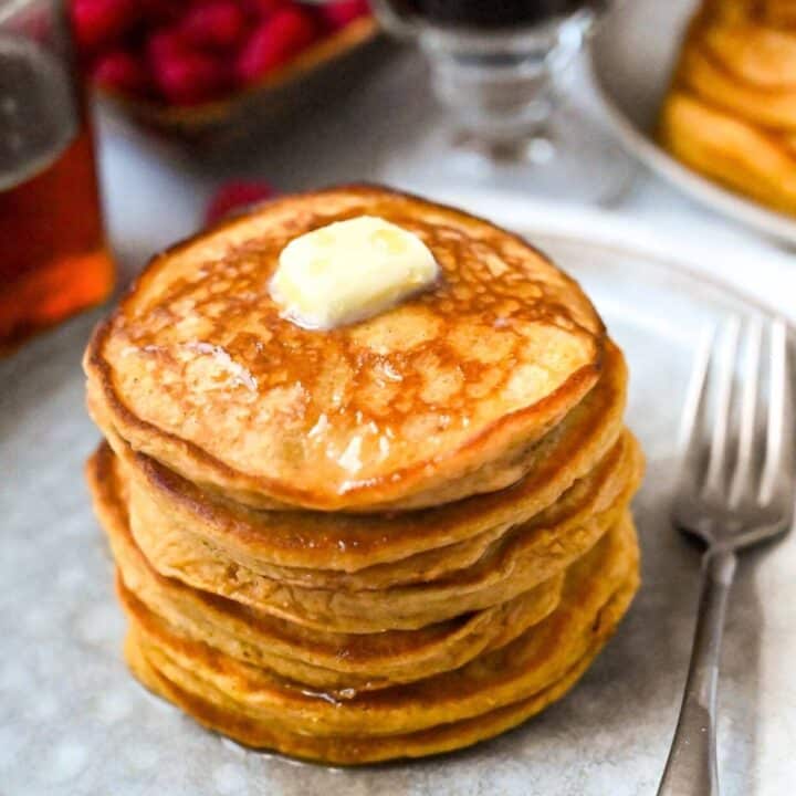 Sweet Potato Kefir Pancakes (Gluten-Free)